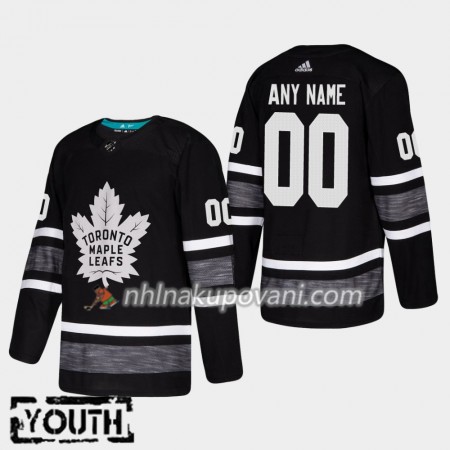 Toronto Maple Leafs Dresy Personalizované Černá 2019 NHL All-Star Adidas Authentic - Dětské Toronto Maple Leafs Dresy Personalizované Černá 2019 NHL All-Star Adidas Authentic - Dětské